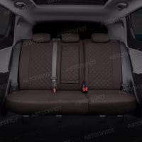 Чехлы Автопилот Экокожа Ромб на Lifan X60 2012-2018 г.в. Чехлы Автопилот Экокожа Ромб на Lifan X60 2012-2018 г.в.