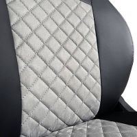 Чехлы Алькантара на Chevrolet Cruze 2009-2015 г.в. Чехлы Алькантара на Chevrolet Cruze 2009-2015 г.в.