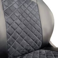 Чехлы Алькантара на Chevrolet Cruze 2009-2015 г.в. Чехлы Алькантара на Chevrolet Cruze 2009-2015 г.в.