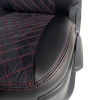 Чехлы Алькантара на Chevrolet Cruze 2009-2015 г.в. Чехлы Алькантара на Chevrolet Cruze 2009-2015 г.в.