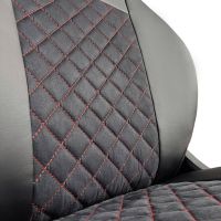 Чехлы Алькантара на Chevrolet Cruze 2009-2015 г.в. Чехлы Алькантара на Chevrolet Cruze 2009-2015 г.в.