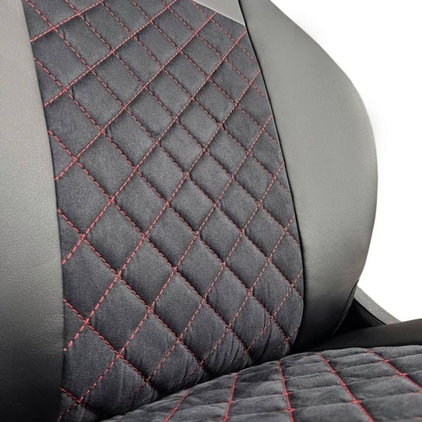 Чехлы Алькантара на Chevrolet Cruze 2009-2015 г.в. Чехлы Алькантара на Chevrolet Cruze 2009-2015 г.в.