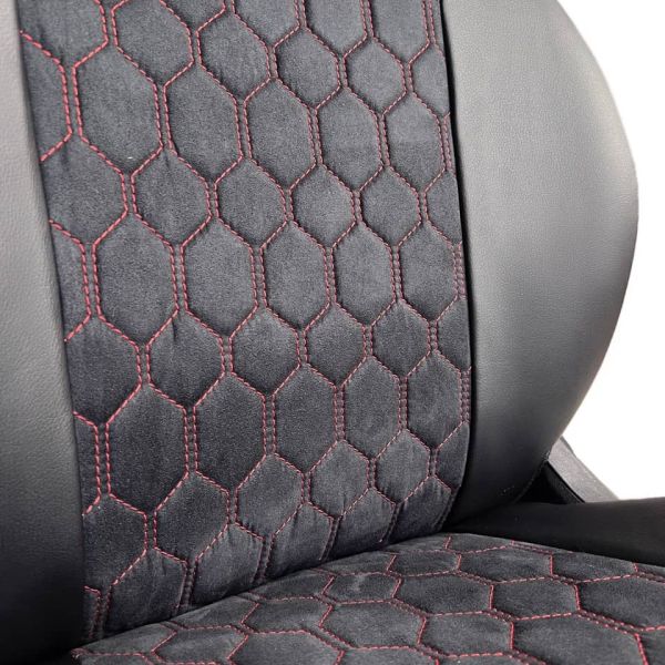 Чехлы Алькантара на Chevrolet Cruze 2009-2015 г.в. Чехлы Алькантара на Chevrolet Cruze 2009-2015 г.в.