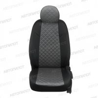 Чехлы Автопилот Алькантара Ромб на Volvo S60 2010-2018 г.в. Чехлы Автопилот Алькантара Ромб на Volvo S60 2010-2018 г.в.