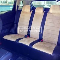 Чехлы Автопилот Алькантара на Toyota Hilux 8 с 2015+ Чехлы Автопилот Алькантара на Toyota Hilux 8 с 2015+