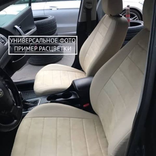 Чехлы Автопилот Алькантара на Toyota Hilux 8 с 2015+ Чехлы Автопилот Алькантара на Toyota Hilux 8 с 2015+