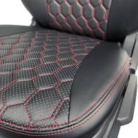 Чехлы Экокожа Ромб на SsangYong Kyron 2006-2015 г.в. Чехлы Экокожа Ромб на SsangYong Kyron 2006-2015 г.в.