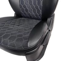 Чехлы Алькантара на Chevrolet Cruze 2009-2015 г.в. Чехлы Алькантара на Chevrolet Cruze 2009-2015 г.в.