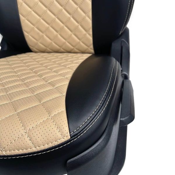 Чехлы Экокожа Ромб на SsangYong Kyron 2006-2015 г.в. Чехлы Экокожа Ромб на SsangYong Kyron 2006-2015 г.в.